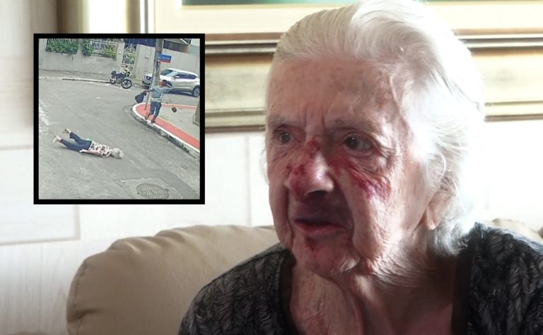 Idosa agredida em assalto foi abordada por homem momentos antes: ‘pediu dinheiro’