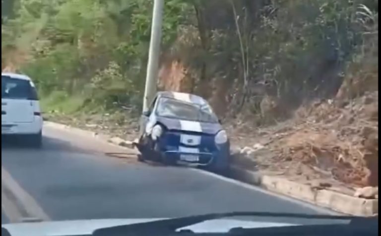 Jovem bate carro ao tentar espantar mosca no Noroeste do ES