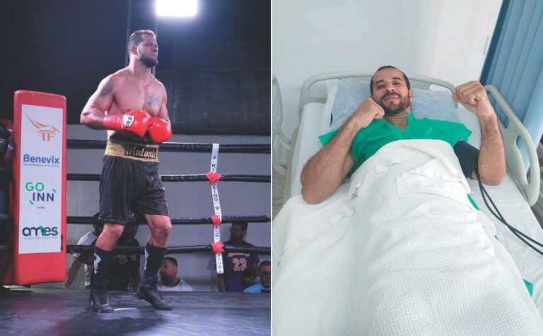 Lutador de MMA descobre tumor na mama e faz cirurgia