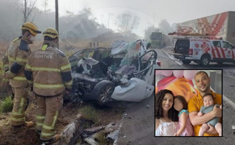 Morte de família na BR-262: Prefeitura de Muniz Freire lamenta
