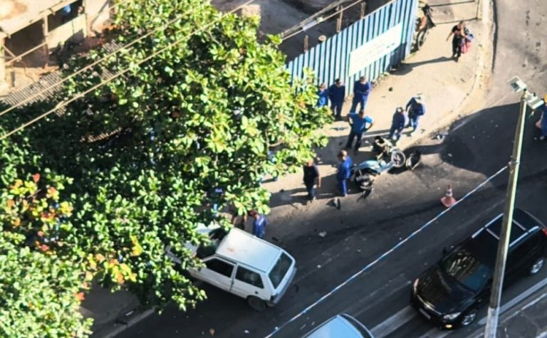 Mulher é entubada e socorrida com diversas fraturas após acidente em Vila Velha