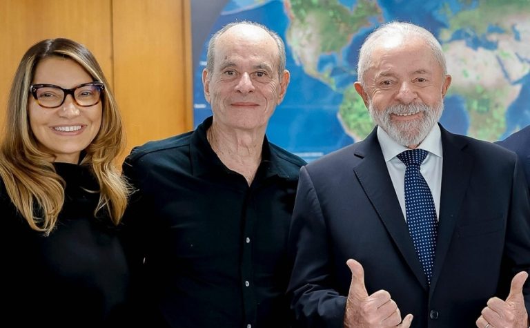 Ney Matogrosso encontra Janja para debater projeto sobre animais silvestres