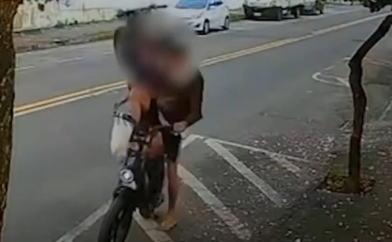 Pai reconhece filho em vídeo de furto em Vitória