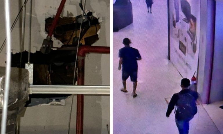 Preso suspeito de furtar joalheria via duto de ar de shopping em Olinda