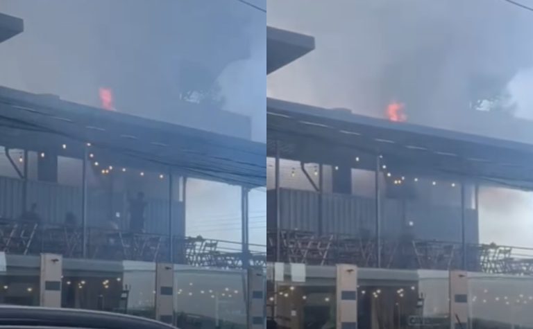 Princípio de incêndio assusta clientes em restaurante de Vila Velha