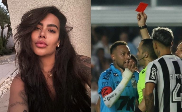 Rafaella Santos defende Neymar após gol de mão e expulsão: ‘personalidade’