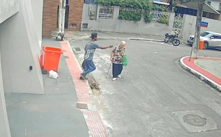 Suspeito de agredir idosa durante assalto no Centro de Vitória é preso