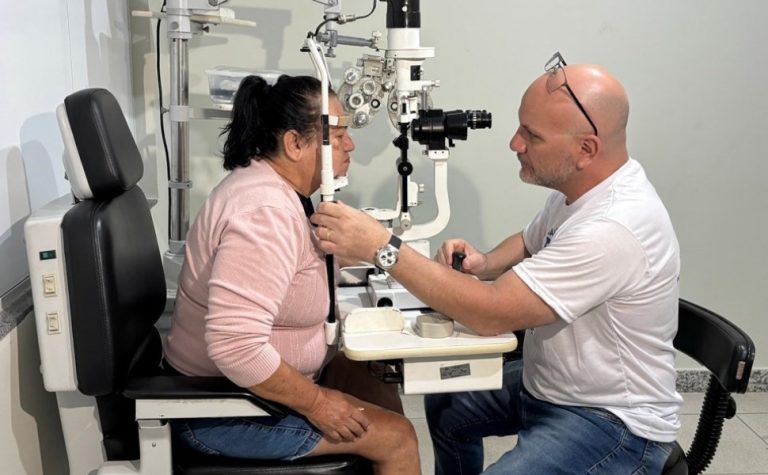 Ação leva atendimento oftalmológico gratuito a São Gabriel da Palha até sábado