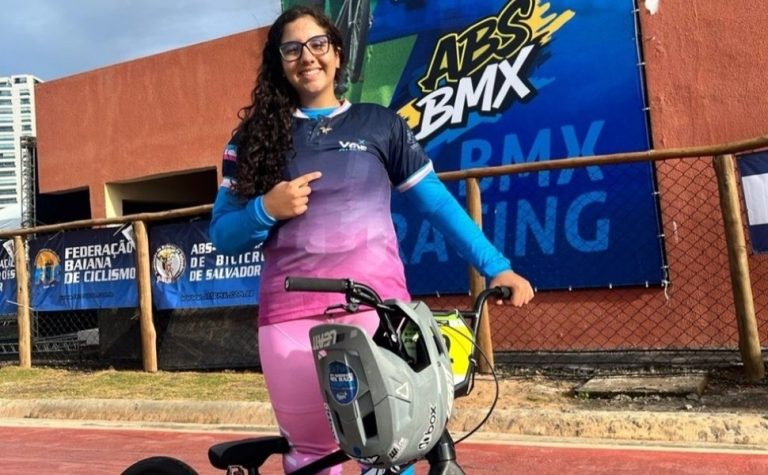 Capixaba Maria Neves conquista o vice-campeonato no Brasileiro de BMX Racing