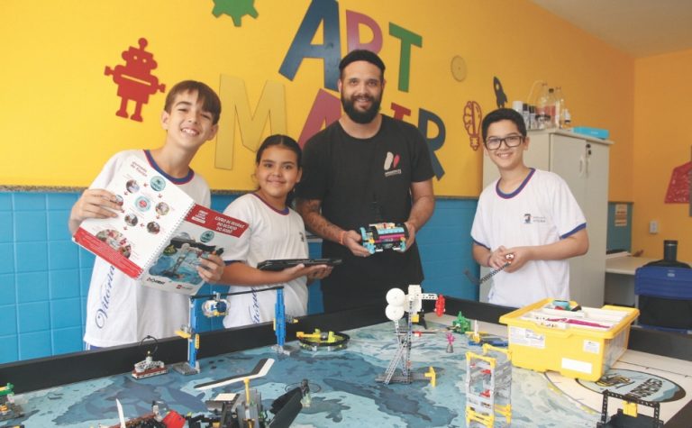 Com robótica e salas maker, escolas de Vitória tornam aulas mais práticas