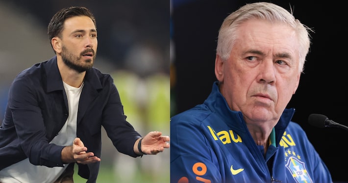 Davide revela torcida de Ancelotti pelo Botafogo: ‘Ele sofre muito’