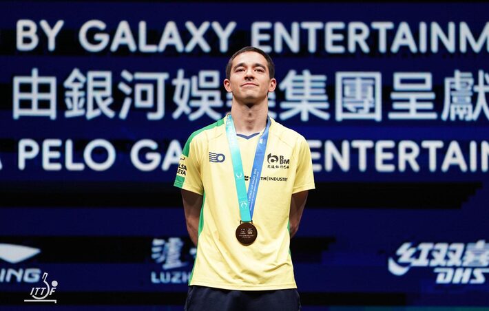Entenda por que Hugo Calderano não conseguiu ir aos EUA para disputar campeonato