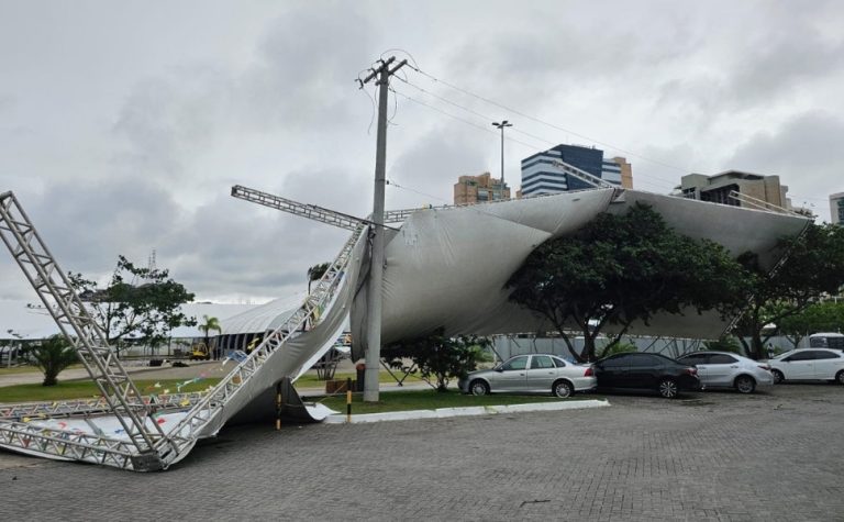 Eventos culturais são cancelados após fortes ventos no ES