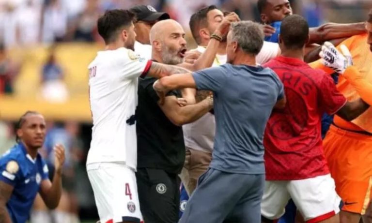 Final do Mundial termina em confusão e tapa de Luis Enrique em João Pedro