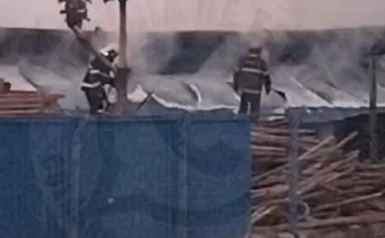 Incêndio destrói fábrica de produtos agrícolas no Sul do ES