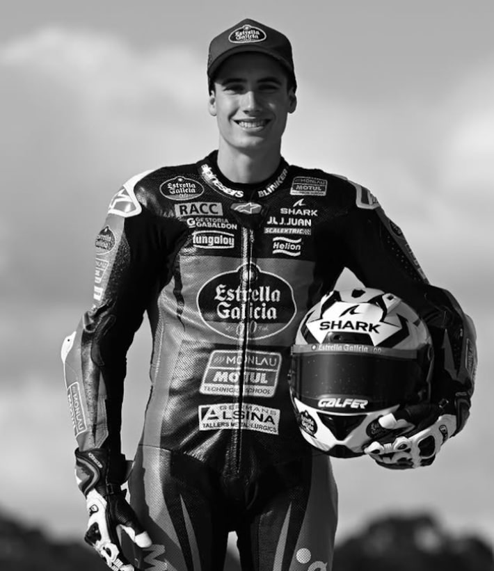 Jovem promessa do motociclismo espanhol morre após grave acidente em treino para a JuniorGP