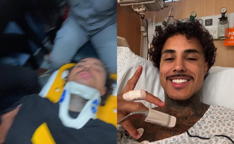 MC Livinho diz que está internado em UTI após acidente