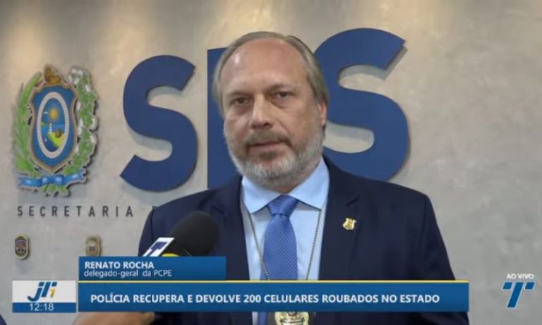 Mais de 200 celulares são devolvidos a vítimas; polícia alerta sobre receptação