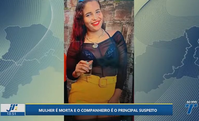 Mulher morta na frente da filha bebê e da sobrinha; companheiro é suspeito