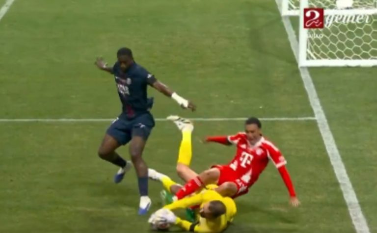 Musiala sofre lesão grave em disputa com goleiro do PSG no Mundial de Clubes