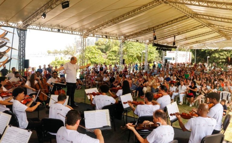 Orquestra Sinfônica do ES leva música e cultura ao Parque Casa do Governador