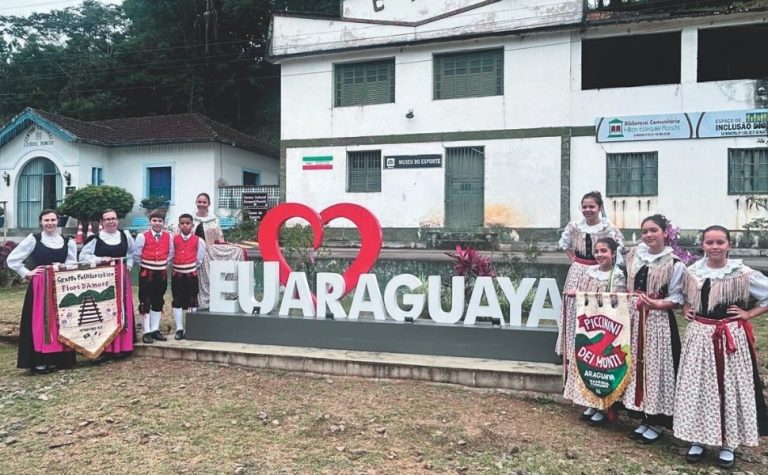 Passeio pelas raízes italianas de Araguaia, vila em Marechal Floriano