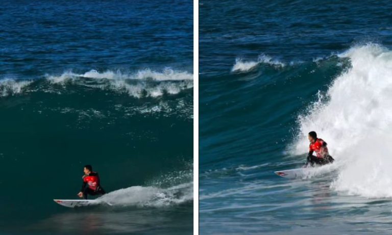 Surfe: Italo supera alerta de tubarão e avança às oitavas de final na África do Sul