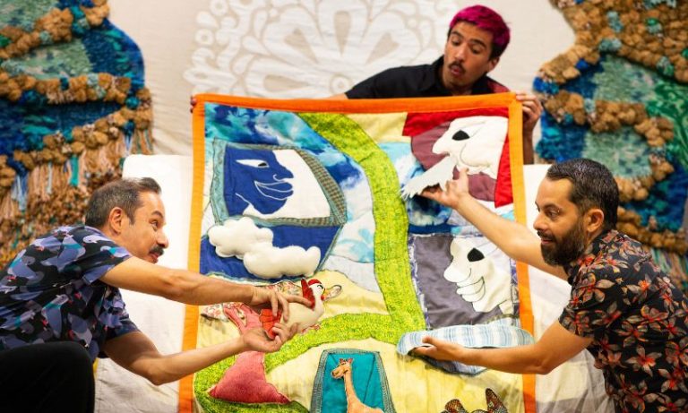 Tapetes Contadores levam exposição interativa à CAIXA Cultural Recife