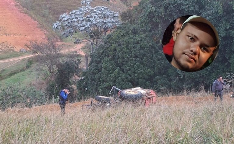 Trabalhador rural morre após trator cair sobre ele