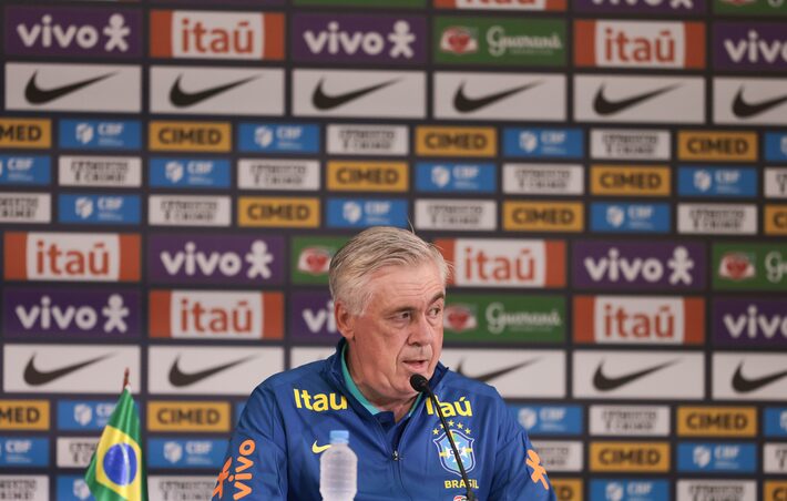 Ancelotti vai assistir a jogo do Santos antes de convocação, mas não poderá ver Neymar