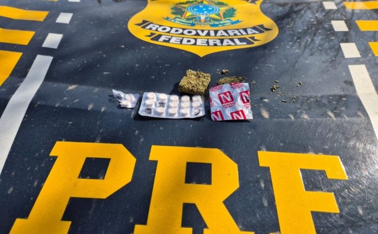 Caminhoneiro é flagrado dirigindo sem descanso e sob efeito de drogas na BR-262