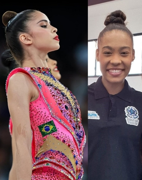 Capixabas representam o Brasil no Mundial de ginástica rítmica, no Rio de Janeiro