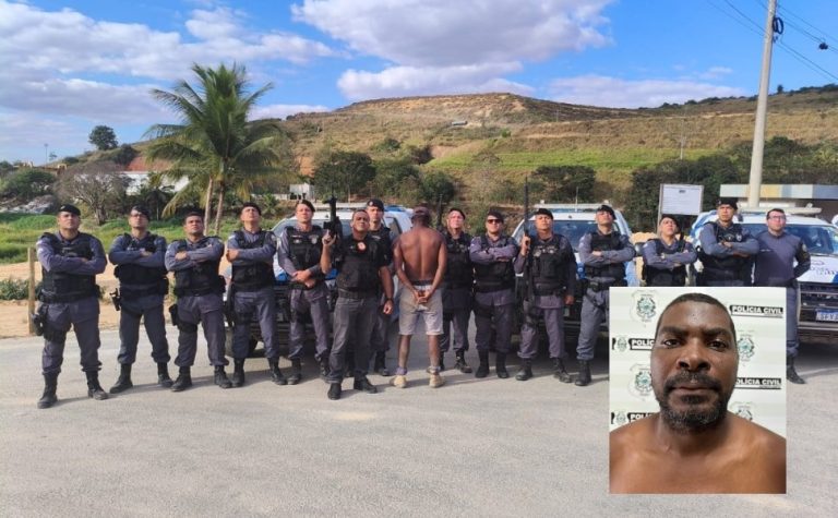 Chefe de milícia do RJ é preso foragido no Noroeste do ES