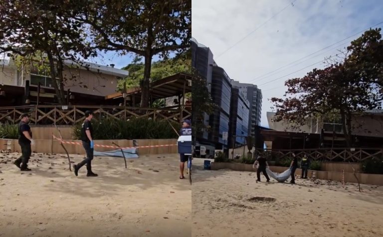 Corpo com sinais de afogamento é encontrado em praia de Guarapari