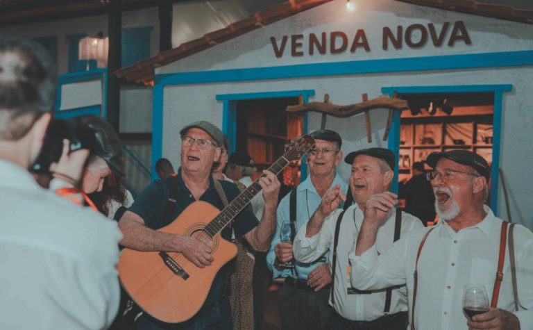 Diversão e shows em feira de turismo rural nas montanhas do Espírito Santo