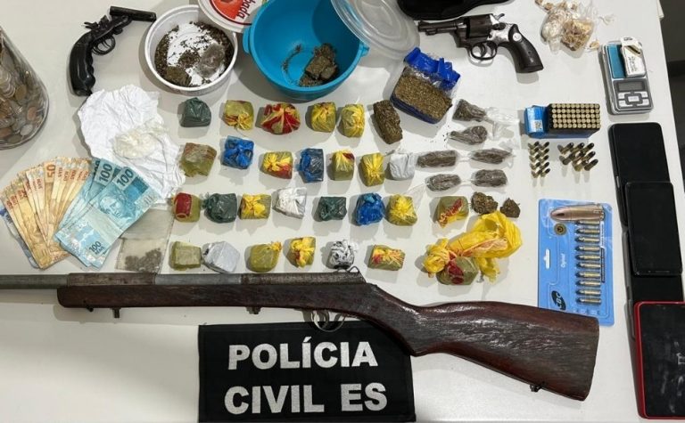Dois suspeitos de tráfico de drogas são presos em Rio Bananal