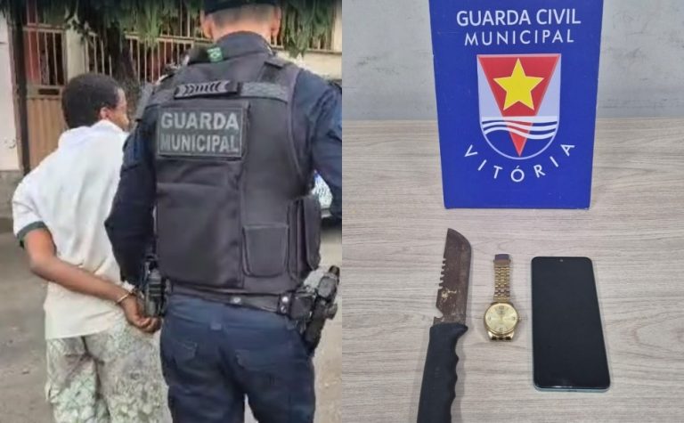 Dupla é presa menos de 20 minutos depois de assaltar mulher em Vitória