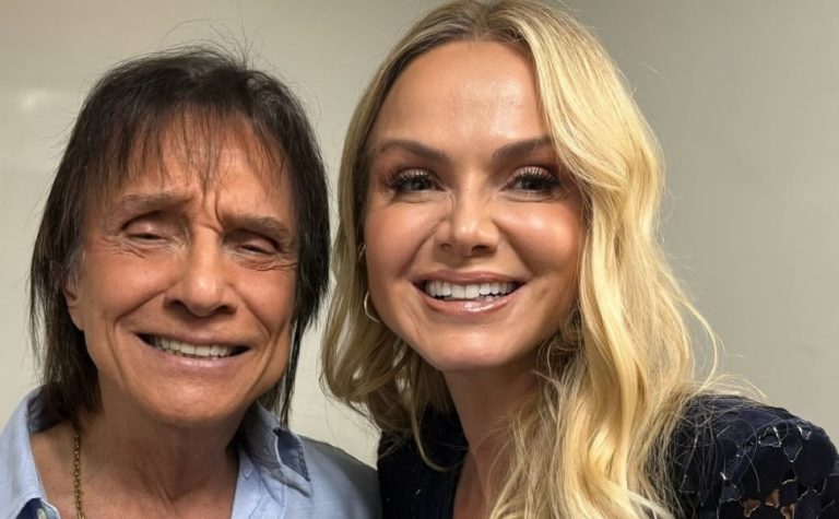 Eliana se declara para Roberto Carlos após show: ‘presente para a alma’