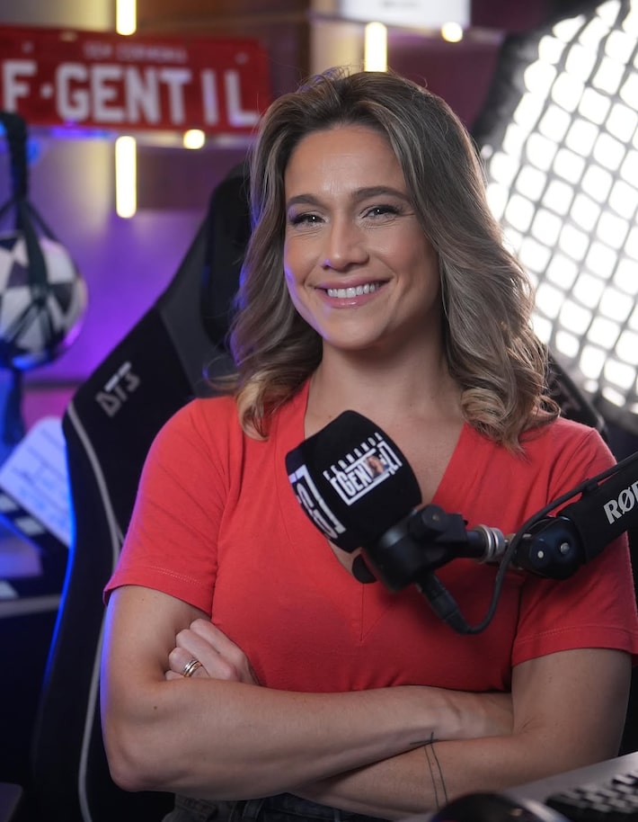 Fernanda Gentil assina contrato de três anos com a CazéTV