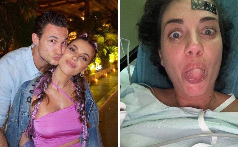 Grávida, mulher de jogador da NBA é mordida por tubarão e brinca após cirurgia