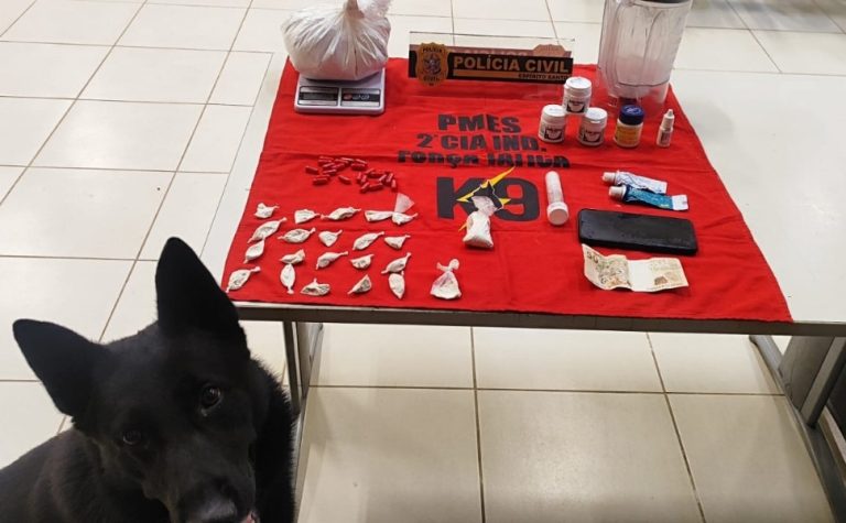 Homem é preso suspeito de tráfico de drogas na Região Serrana do ES