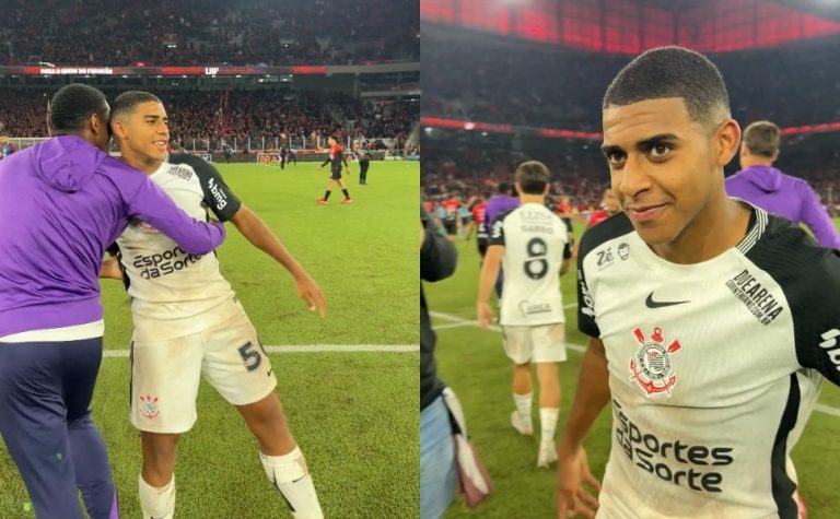 Joia da base decide novamente, e Corinthians sai na frente do Athletico-PR