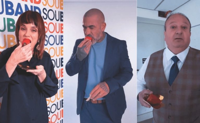 Jurados do Masterchef Brasil experimentam o “Morango do Amor”. Teve quem reprovou