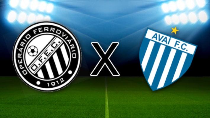 Operário-PR x Avaí na Série B: onde assistir ao vivo, horário e escalação
