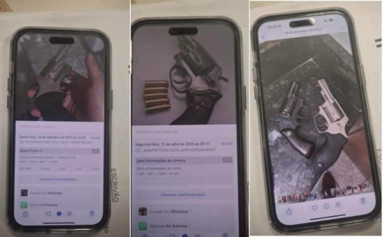 Polícia Civil prende homem suspeito de vender armas por aplicativo