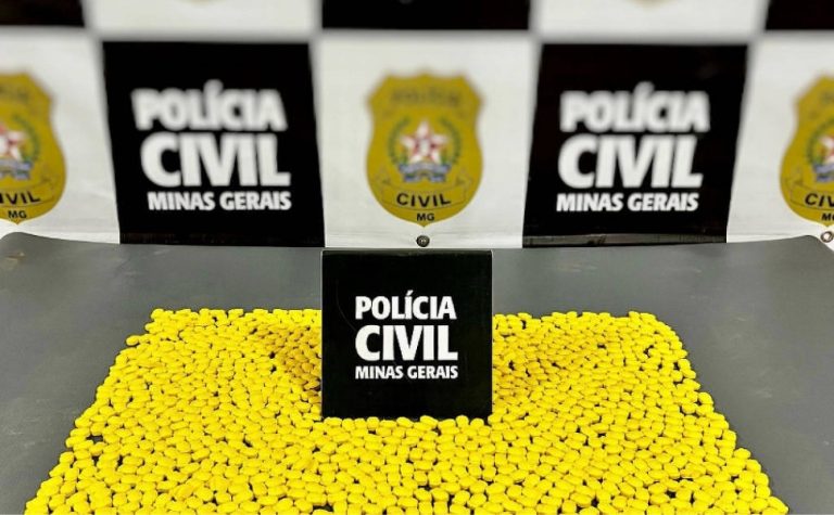 Polícia apreende mil comprimidos de droga que pode causar psicose permanente