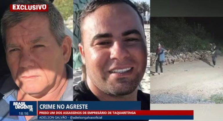 Polícia prende acusado de latrocínio de comerciante em Taquaritinga do Norte