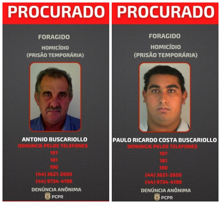 Quem são pai e filho suspeitos de envolvimento no sumiço de quatro homens no PR
