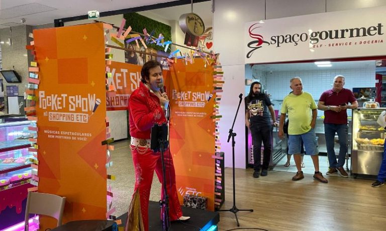 Shopping ETC celebra Mês dos Pais com feira de livros e tributo a Elvis