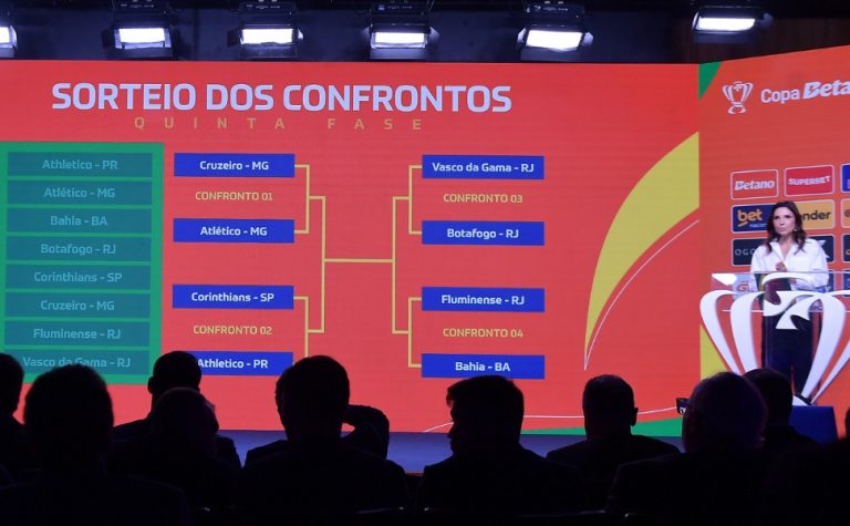 Sorteio define os confrontos das quartas de final da Copa do Brasil; veja os duelos